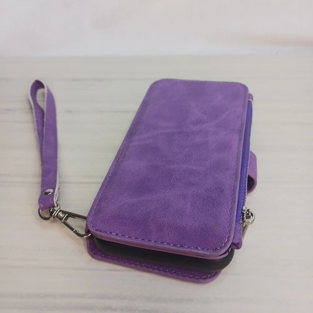 Modos Logicos Detachable Phone Wallet Magnet Violet Purple